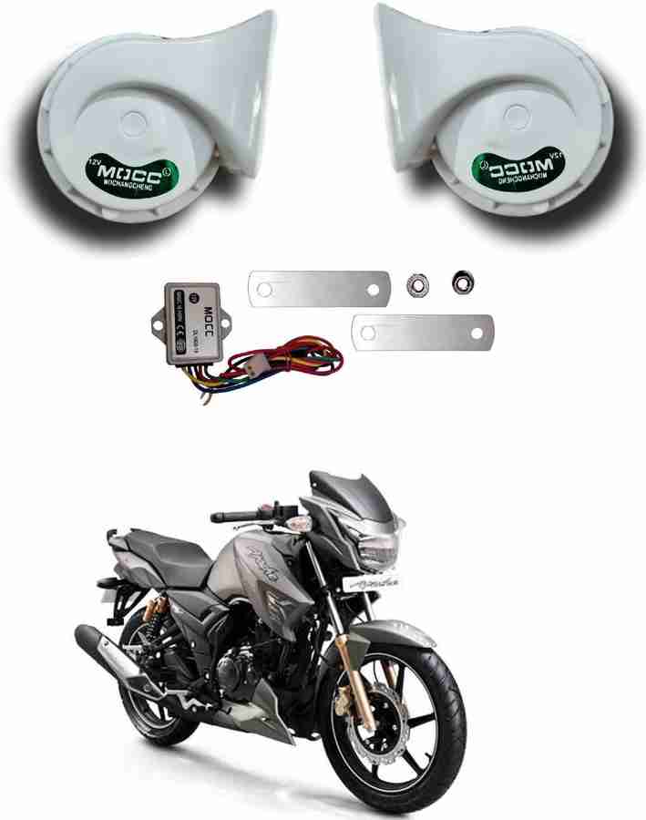 AuTO ADDiCT Horn For TVS Apache RTR 150 Price in India Buy AuTO ADDiCT Horn For TVS Apache RTR 150 online at Flipkart