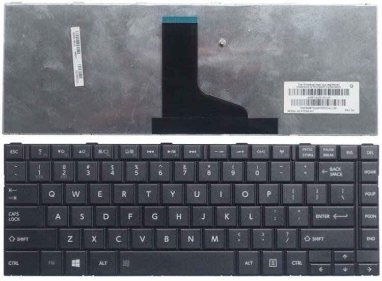 SellZone Laptop Keyboard For Toshiba Satellite L800 L800D L805 L830 L835  L840 L845 P840 P845 C800 C840 C845 M800 M805 M841 Internal Laptop Keyboard  (Black) Internal Laptop Keyboard - SellZone : Flipkart.com