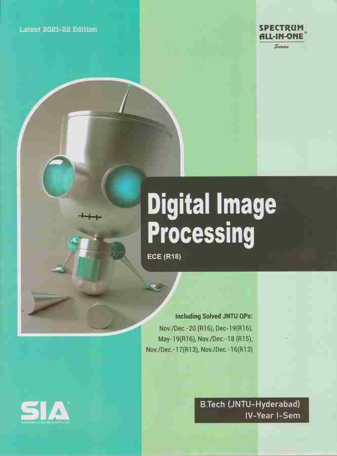 Digital Image Processing B.Tech IV Year I Sem ECE R18 JNTU