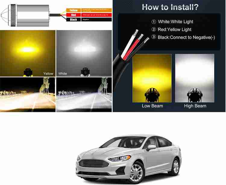 Ford fusion shop led headlights