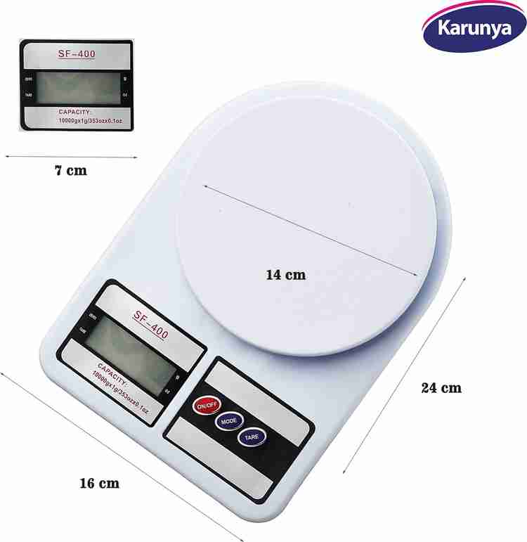 Electronic kitchen hotsell digital weighing scale