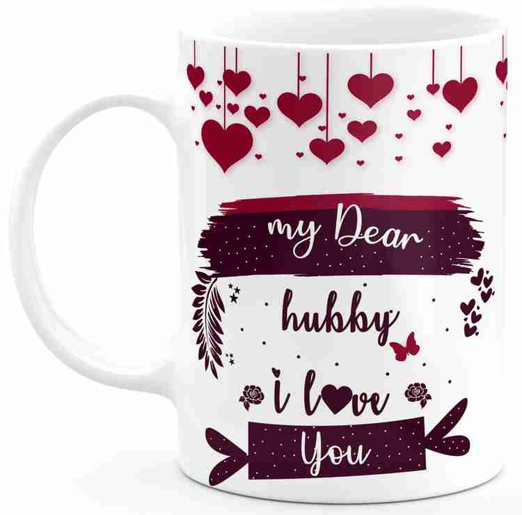 TrendoPrint My Dear Hubby I Love You Gift For Hubby Husband