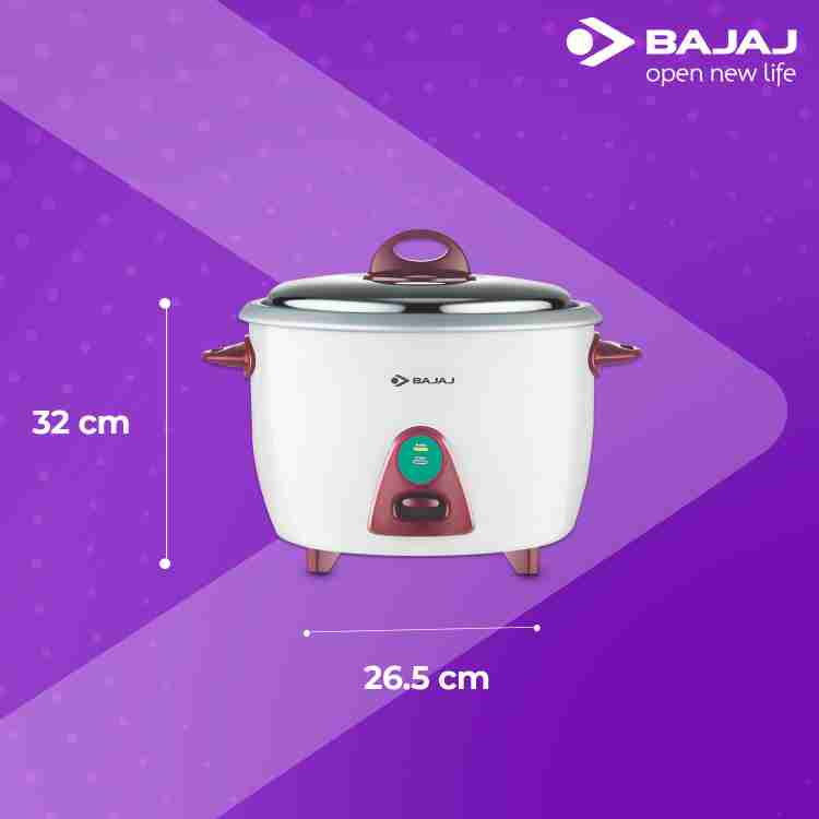 Bajaj electric rice cooker price list clearance