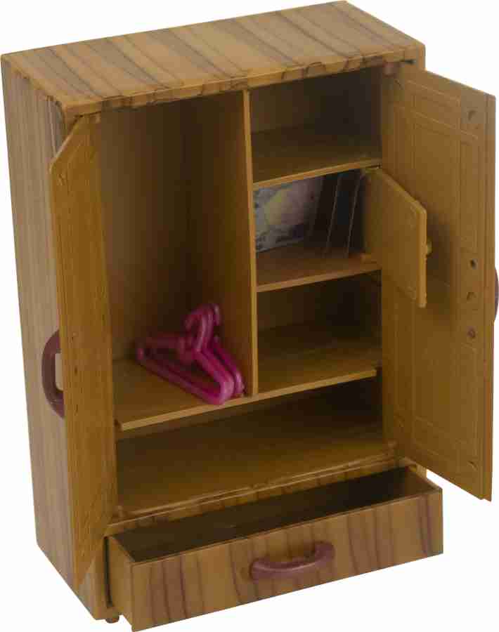 Spillbox Miniature Wardrobe Toy for Kids Store well Playset for