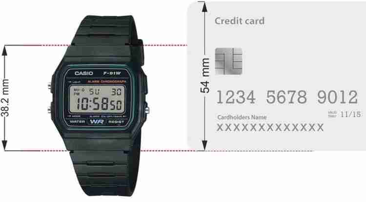 Casio best sale f91w 3dg