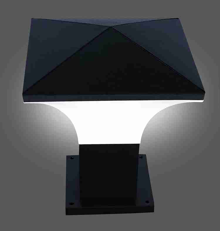 Modern entrance top gate lights