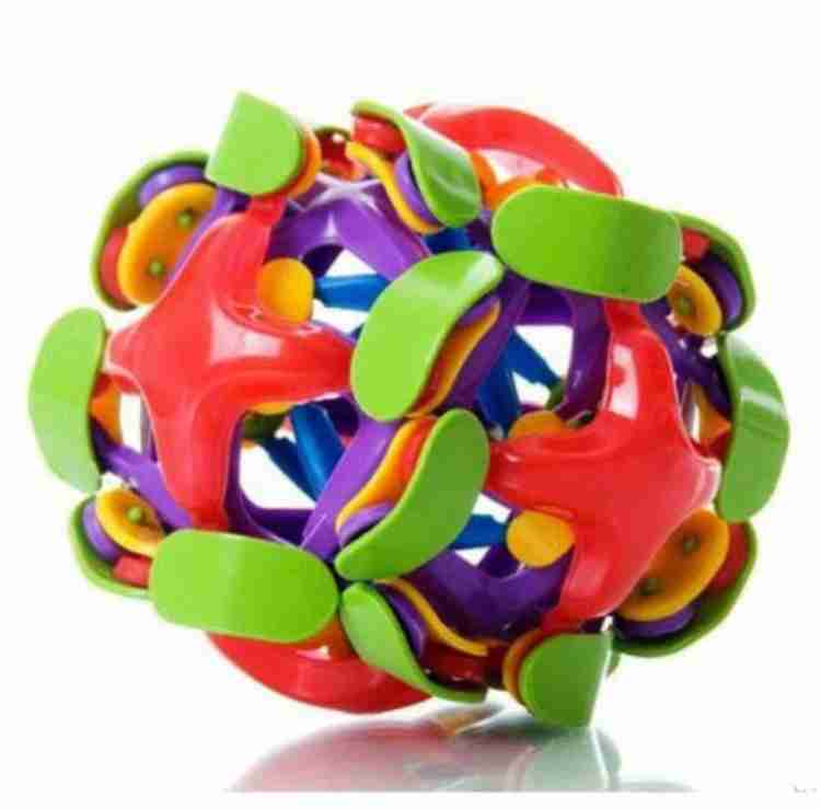 Expanding plastic ball clearance