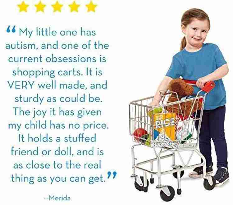 MELISSA DOUG Toy Shopping Cart With Sturdy Metal Frame Toy Shopping Cart With Sturdy Metal Frame shop for MELISSA DOUG products in India. Flipkart