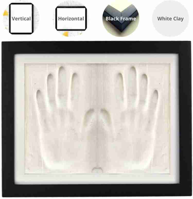 Clay footprint frame sales for adults