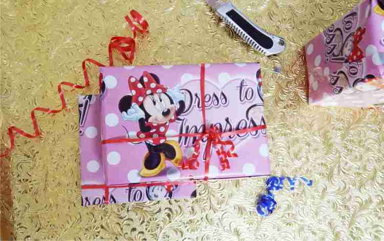 Minnie mouse deals wrapping paper