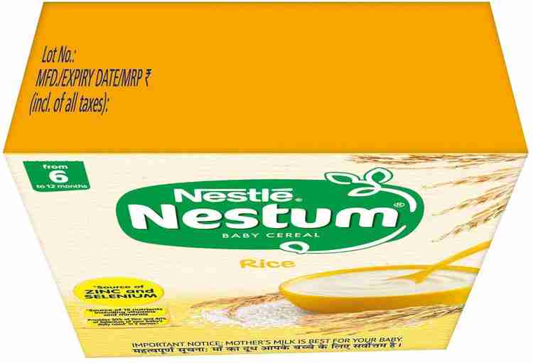 Nestum baby cereal 6 hot sale months