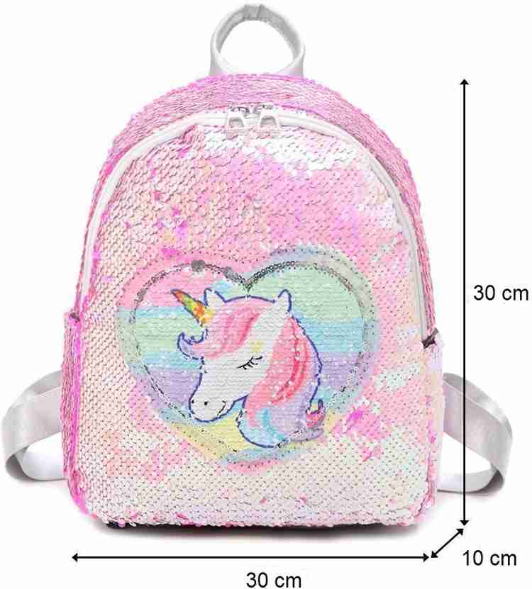 Unicorn backpack discount glitter