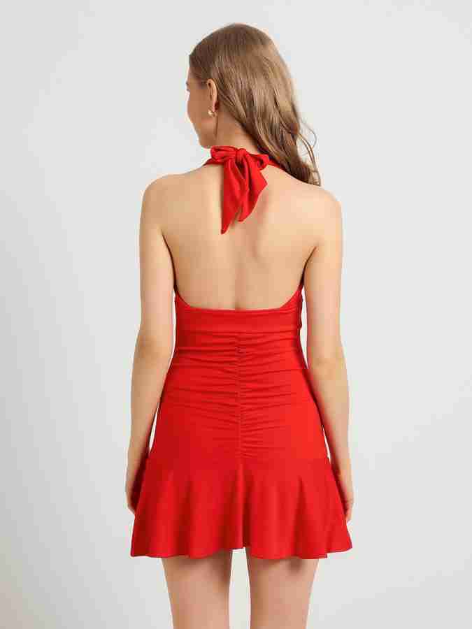 Urbanic Women Maxi Red Dress - Buy Urbanic Women Maxi Red Dress Online at  Best Prices in India