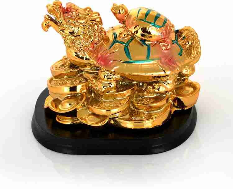 Kesar Zems FengShui Lucky Dragon Turtle Statue Decorative Showpiece - 8.5  cm Price in India - Buy Kesar Zems FengShui Lucky Dragon Turtle Statue  Decorative Showpiece - 8.5 cm online at Flipkart.com