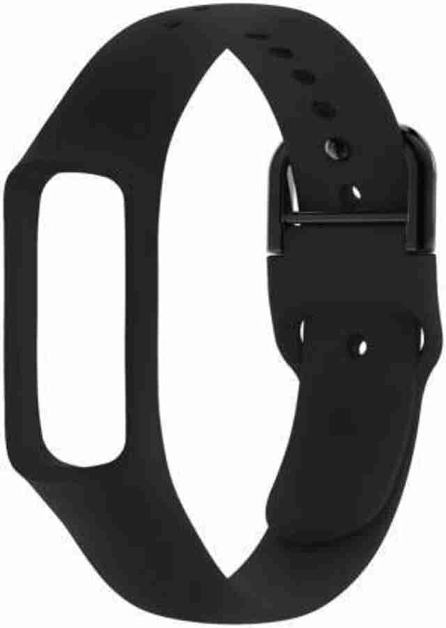 JBJ New Silicon WatchBand Strap For Samsung Galaxy Fit E Dark