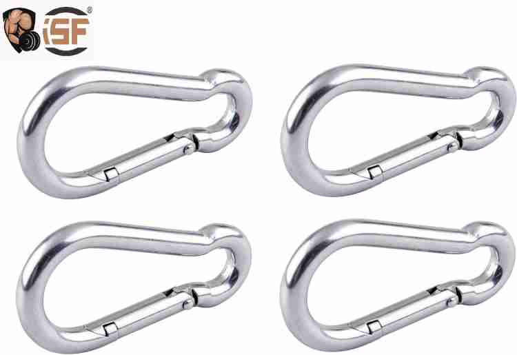 304 Stainless Steel Heavy Duty Carabiner Spring Snap Hook Clip M4 M5 M6 M8  M10