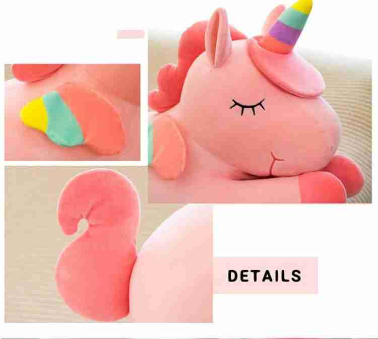 Plush unicorn pillow hotsell