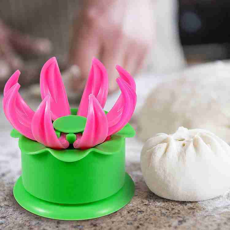 Buy Wellxo Momos Maker, Momo Maker Mould Shapes Plastic, Dumpling Maker (Momos  Maker) Dough Press Mould Online at Low Prices in India - .in