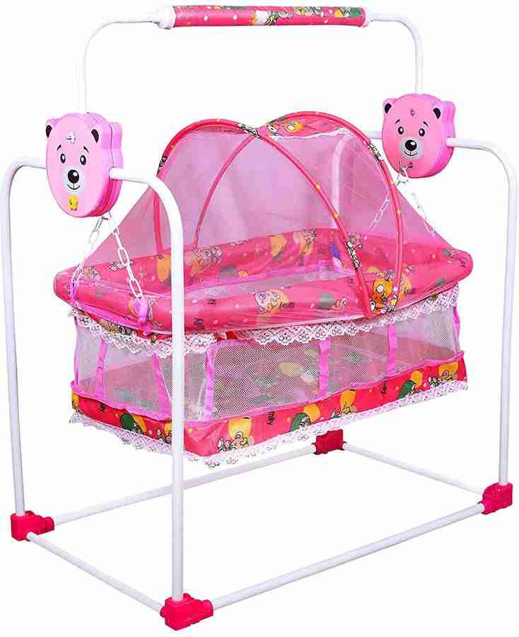 Honey bee Kids jhula for Baby Kids Cradles palna New Born Babies with Mosquito net Buy Baby Care Products in India Flipkart