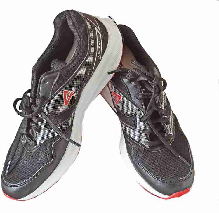 Black Sega Comfort Running Shoes at Rs 575/pair in Meerut