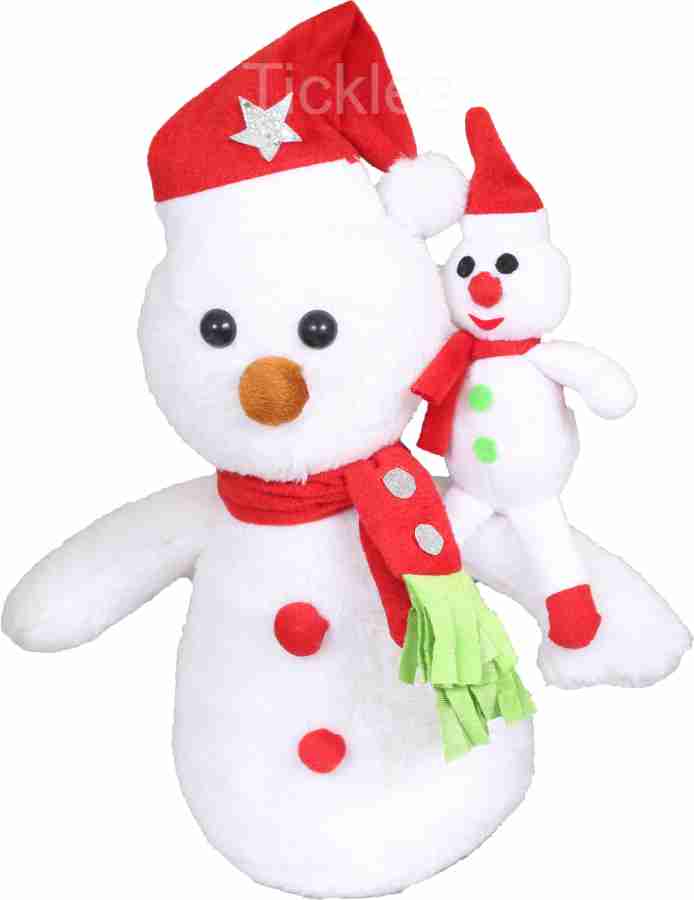 Snowman cuddly clearance toy