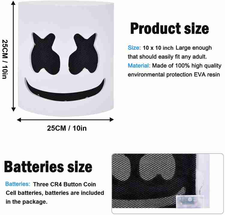 Marshmello top helmet flipkart