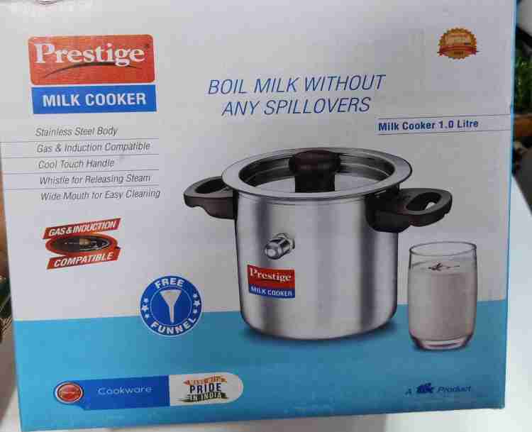 Prestige stainless steel milk cooker hot sale