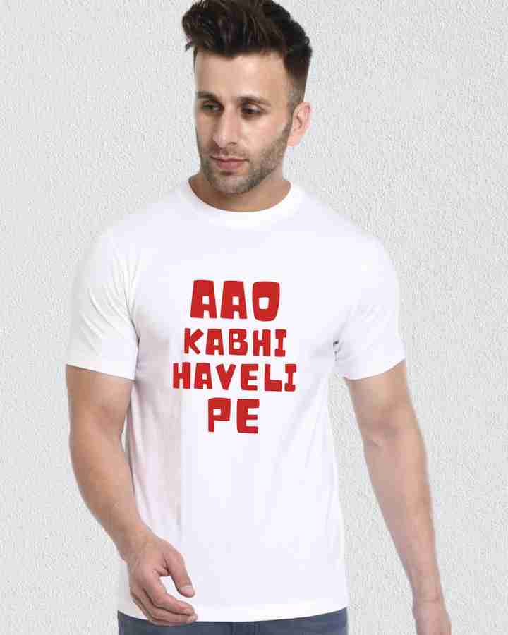 Aao kabhi haveli pe t shirt flipkart hot sale