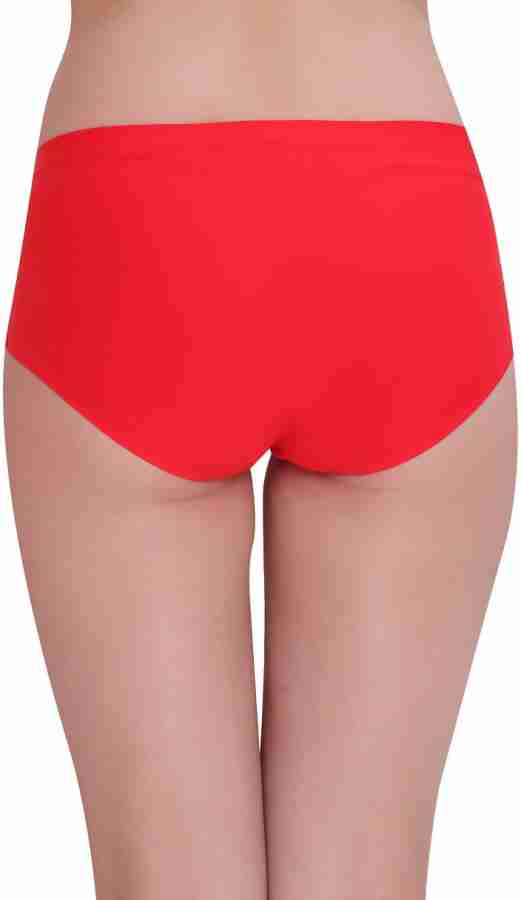 PLUMBURY Women Hipster Black, Beige, Red, Pink Panty - Buy