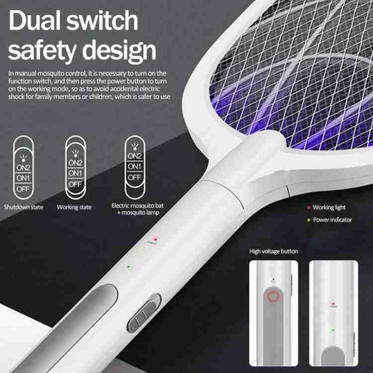 Mosquito bat with uv on sale light
