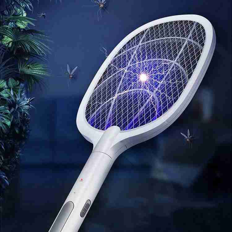 ELECTRO SHOPEE UV Light Mosquito Racket With Stand for Automatic