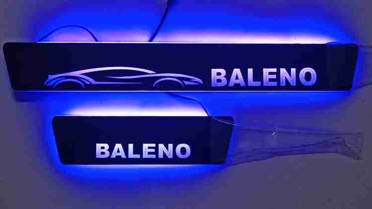 Led door 2025 sill guard baleno