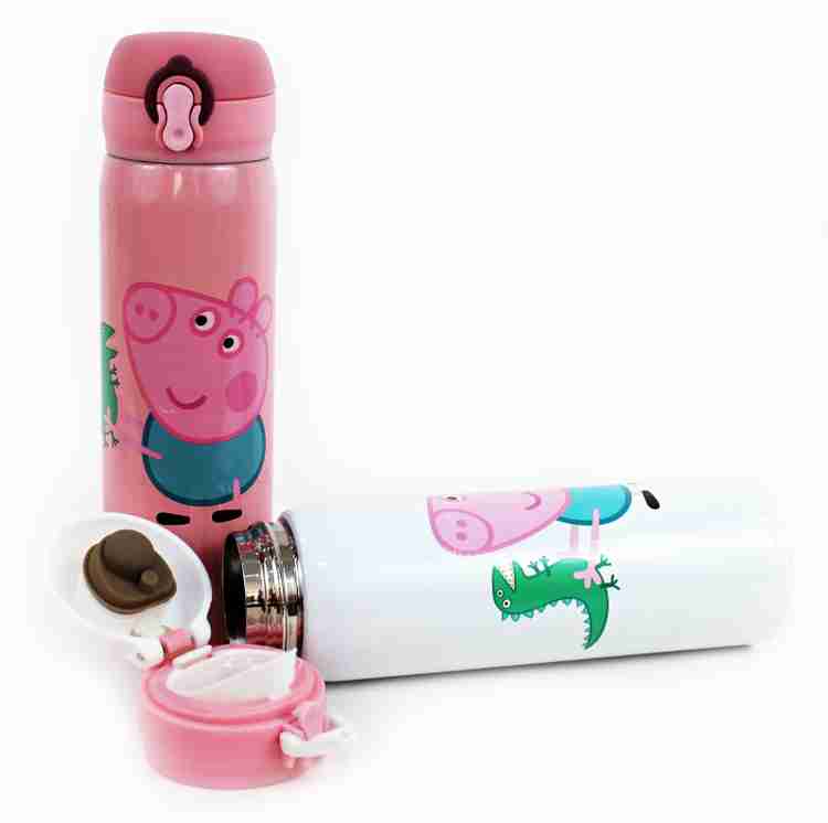 Easyme Peppa Pig Steel Bottle Vacuum Flask HOT COLD Bottle for