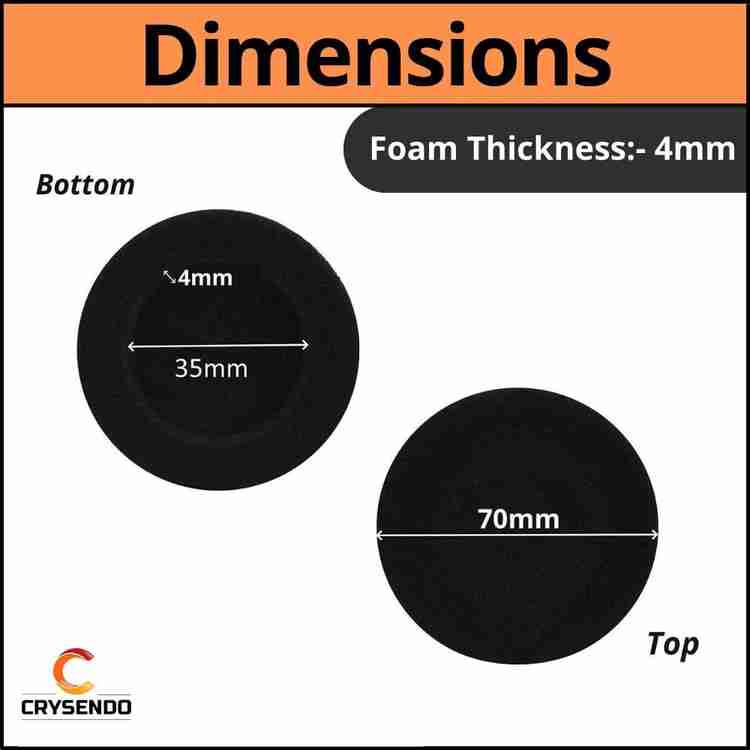 70mm headphone cushion new arrivals
