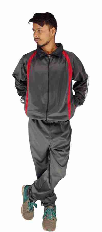 Nike solid men's track suit top