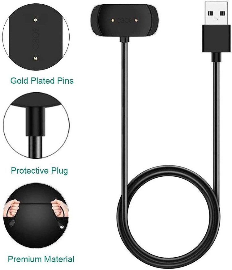 Cavo Di Ricarica Per Amazfit Bip 3/5/U Pro - USB Da 100cm Compatibile - Foto 4