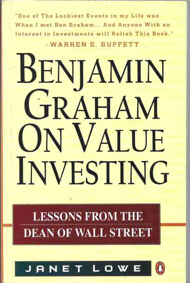 Benjamin Graham On Value Investing: Buy Benjamin Graham On Value Investing  by JANET LOWE at Low Price in India