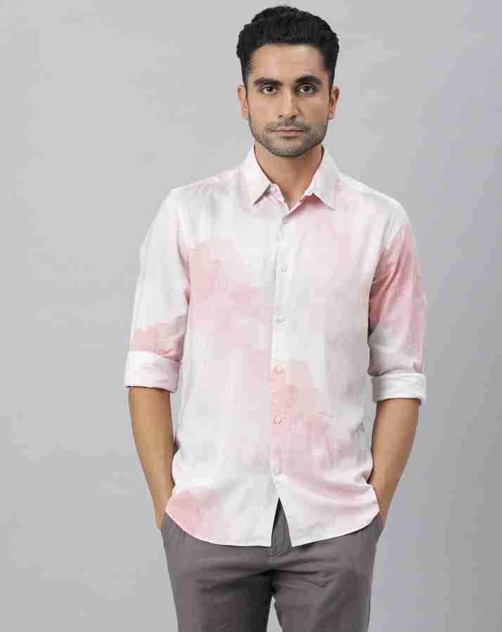 RARE RABBIT Men Printed Casual Pink Shirt - Buy RARE RABBIT Men Printed  Casual Pink Shirt Online at Best Prices in India