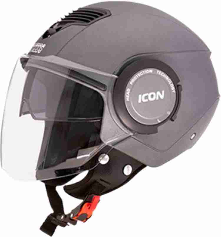 Dual visor open discount face helmet