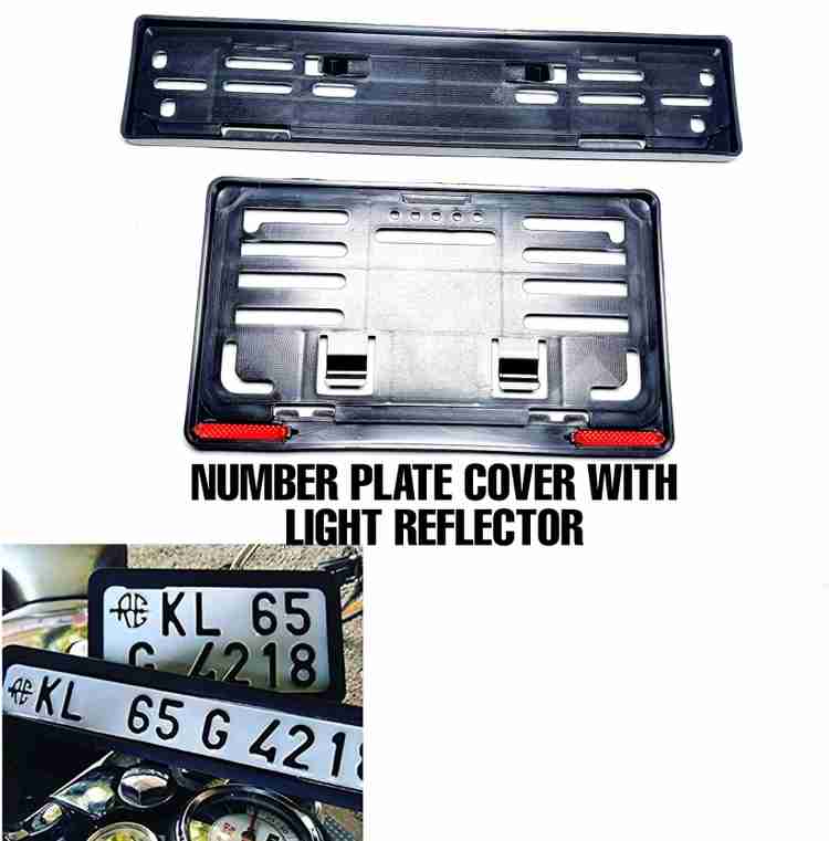 Car number plate hot sale hider