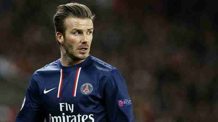 David beckham psg sales jersey