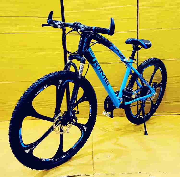 PremiumBicycle Prime Non Foldable Bicycle Blue Colour 26 T