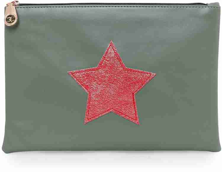 ESBEDA Star Pouch Kit Pouch Olive Green Price in India