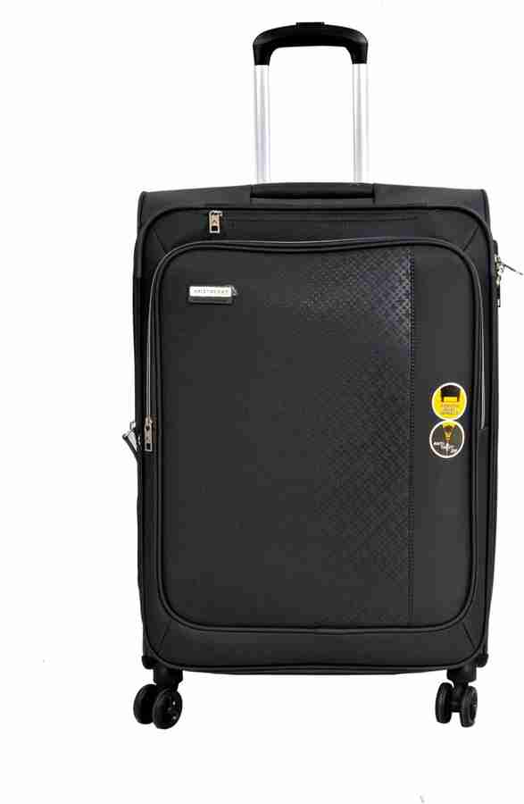 VIP LARGE SIZE 8 WHEELS 80 CM Exp Trolley Bag With Anti Theft