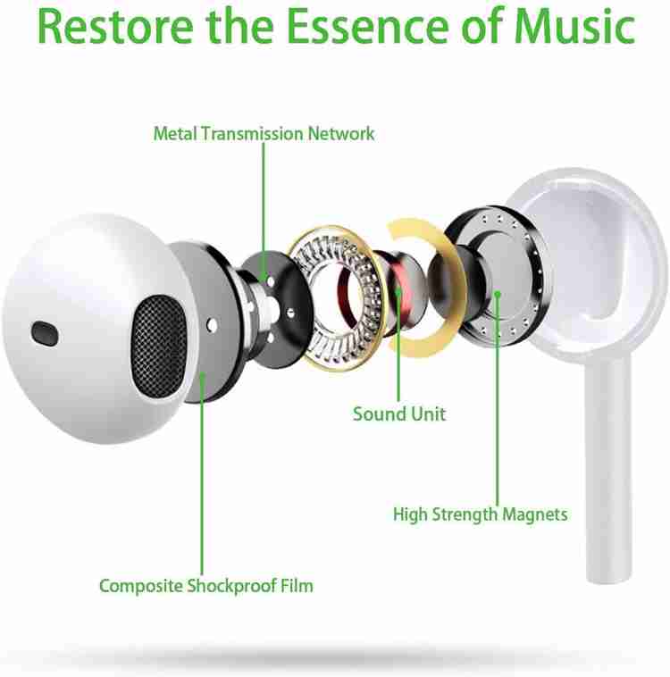 SYSTENE Genuine Original iPhone Earphones with Lightning Connector