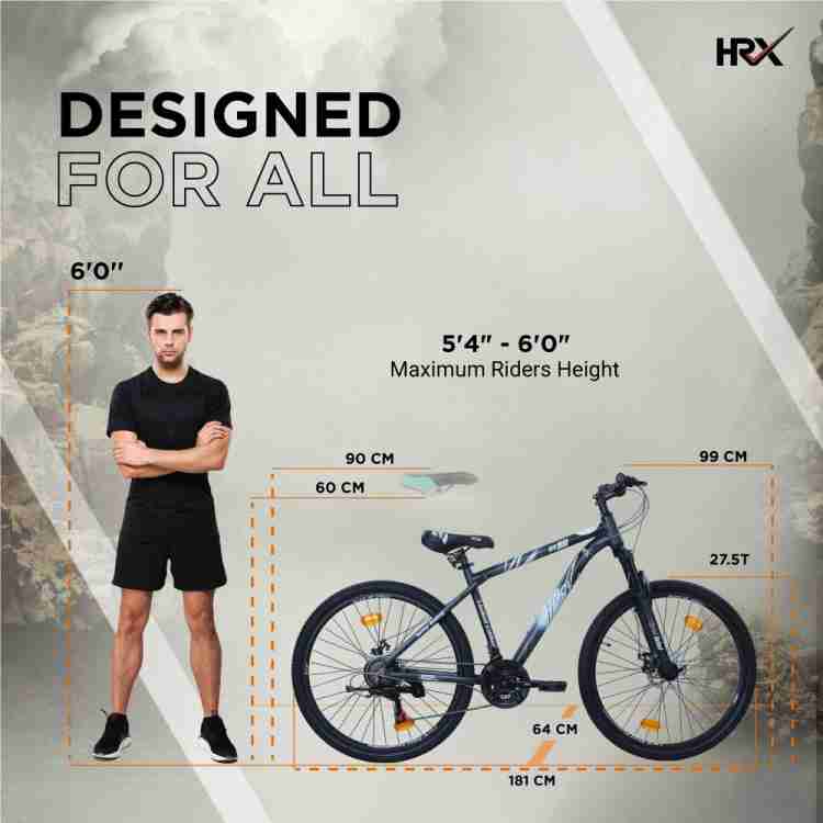 27.5 mountain online bike size chart