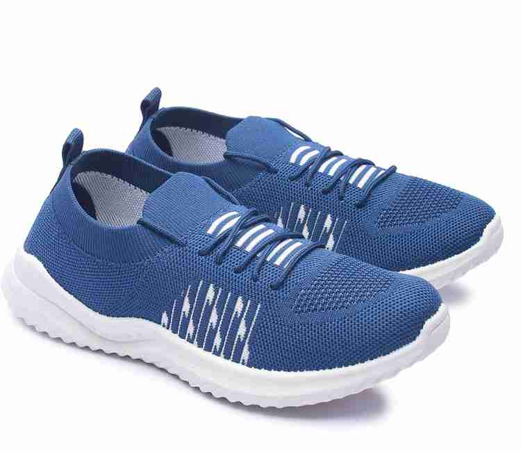 Womens blue best sale nike shoes