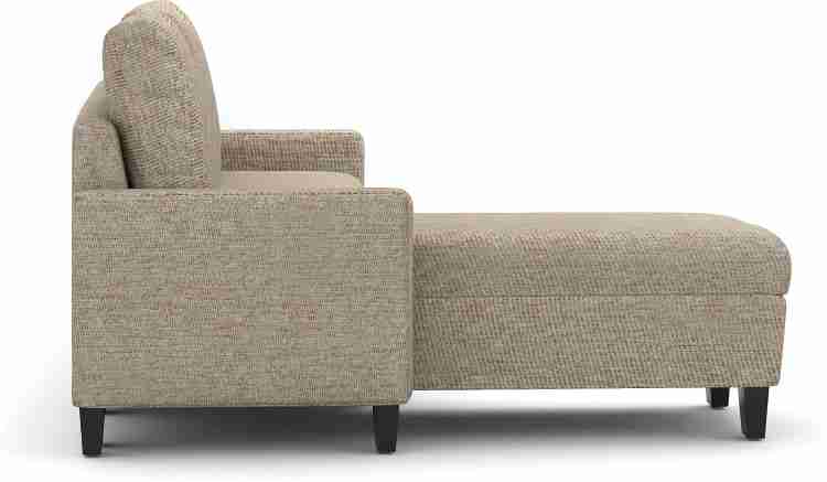 Flipkart Perfect Homes Porto L Shape RHS Fabric 6 Seater Sofa at
