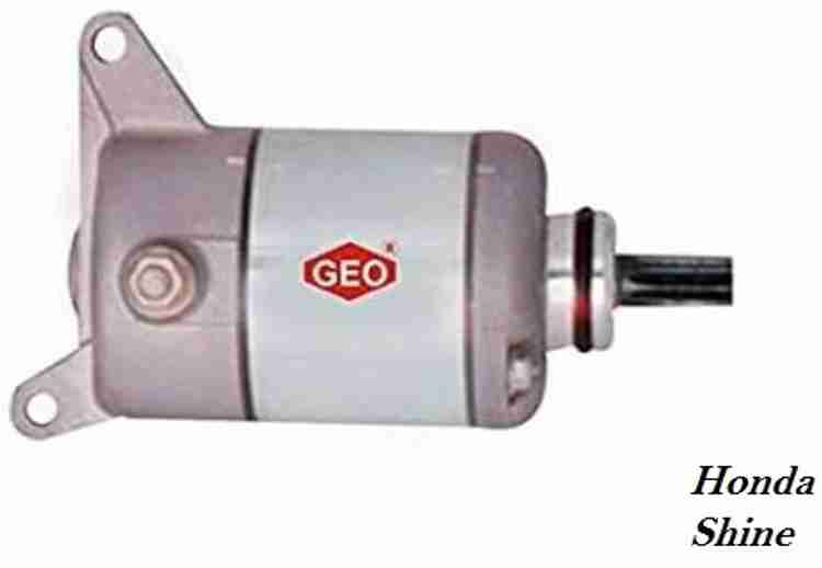 GEO Self Starter Motor Assembly for Honda Shine Vehicle Starter