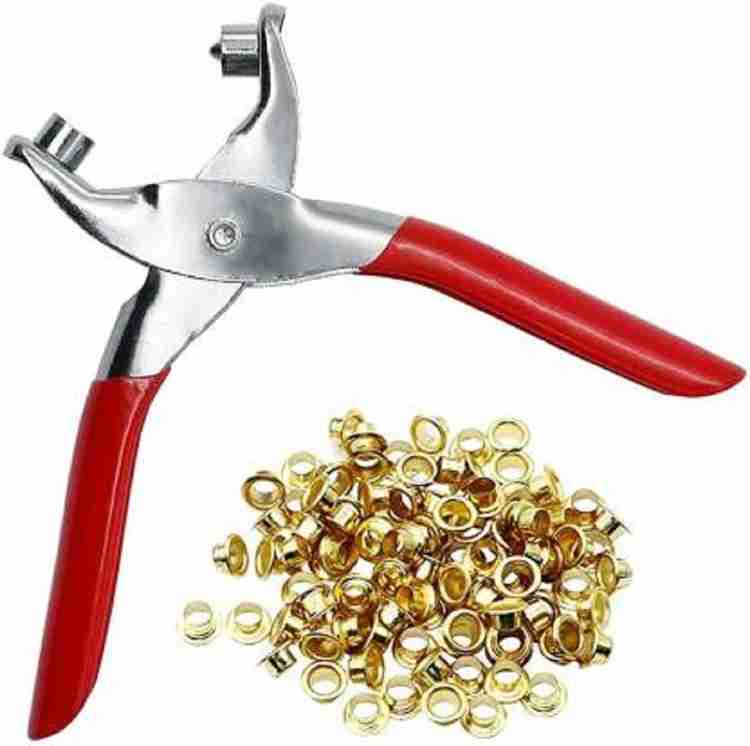 KARTCITY Grommet Setting Tool Steel Hole Punch Eyelet Setter Kit